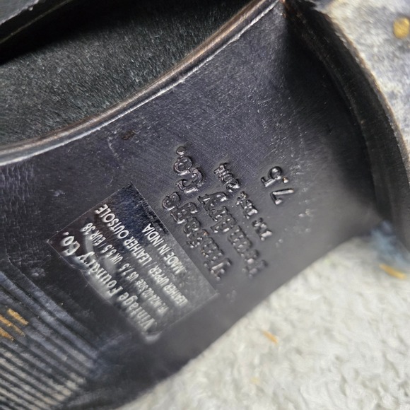 Vintage Foundry Co Suede Leather Knee High Black Western Boots Womens 7.5 - Picture 4 of 5